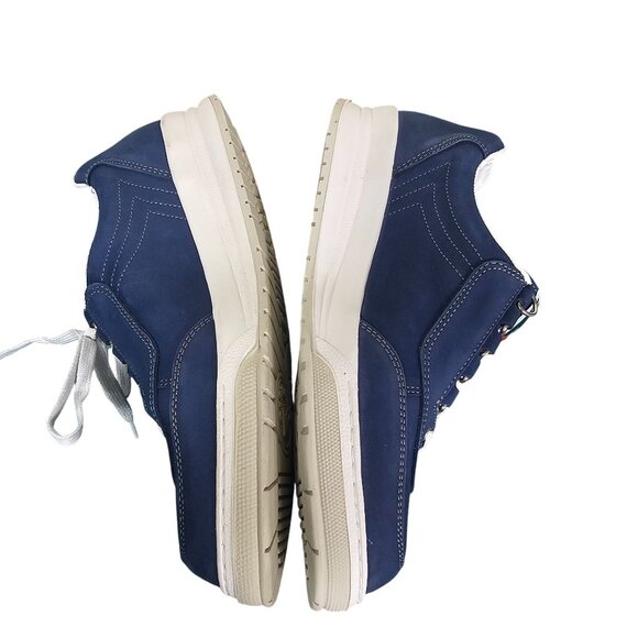 Mephisto Mens Match Maya 845 Optima H30 Sneakers Size 6.5 Navy Blue NEW IN BOX - Picture 9 of 13